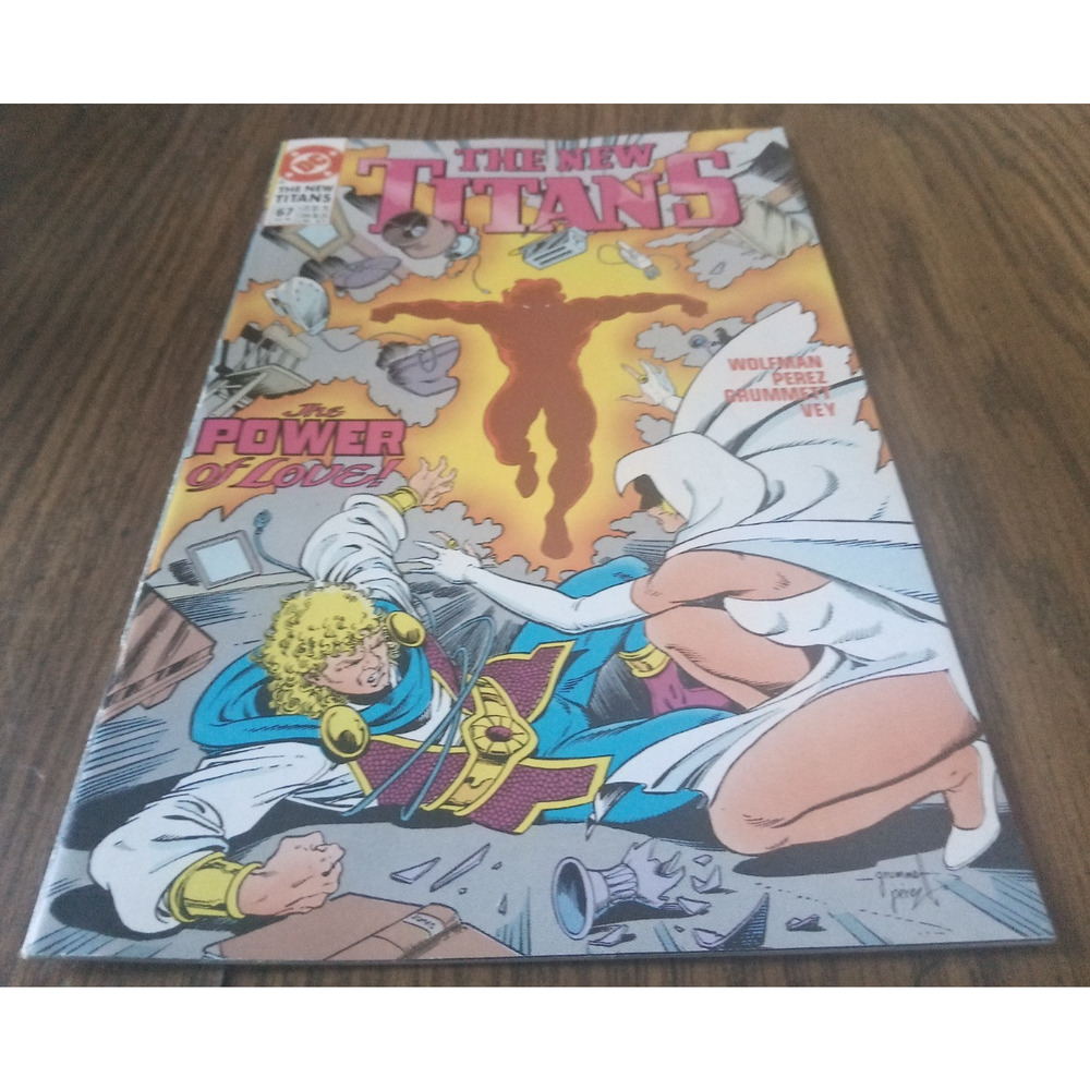 The New Titans #67 (July 1990 DC Comics)